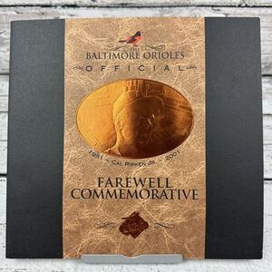 Baltimore Orioles Cal Ripken Jr Farewell Commemorative 1981-2001 Official‎